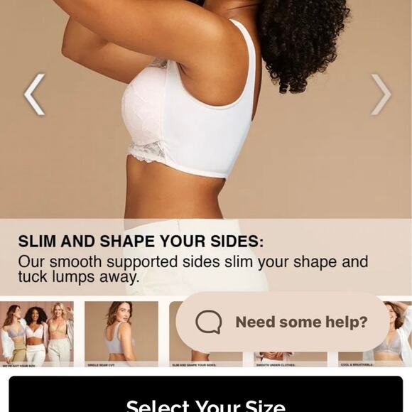 NWT LACY BRA bundle of 2 one grey & one nude color size 42B - Picture 4 of 12